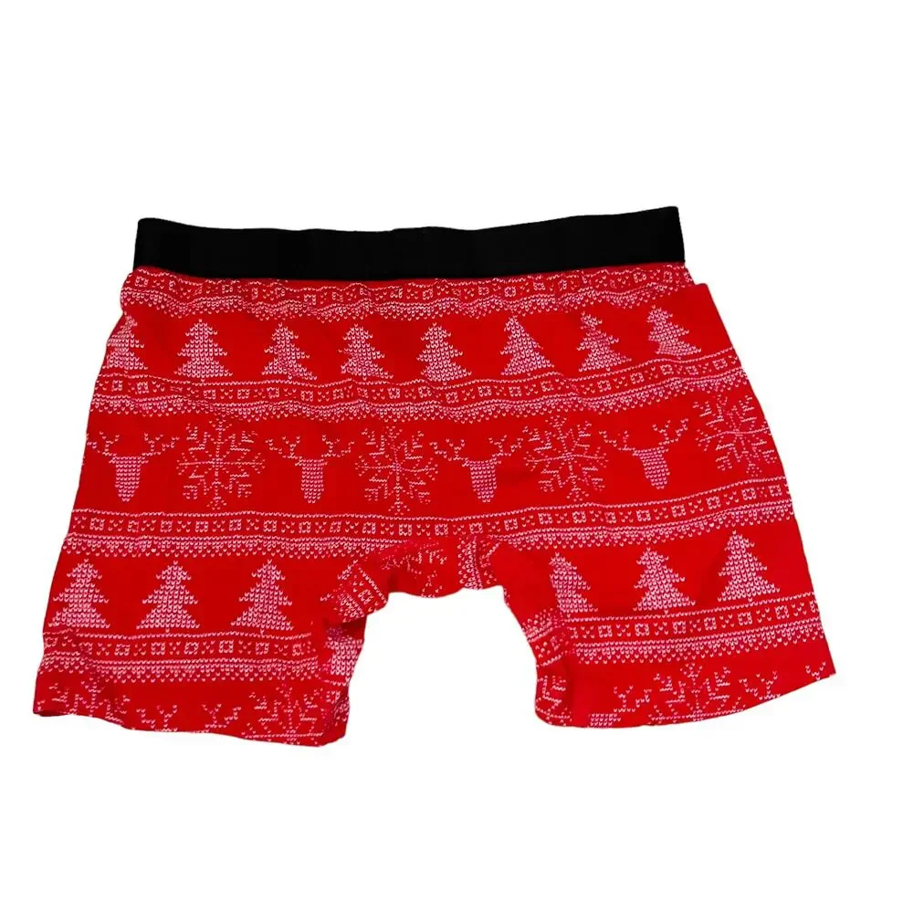 MeUndies Fair Isle Holiday Boxer Briefs Size Small